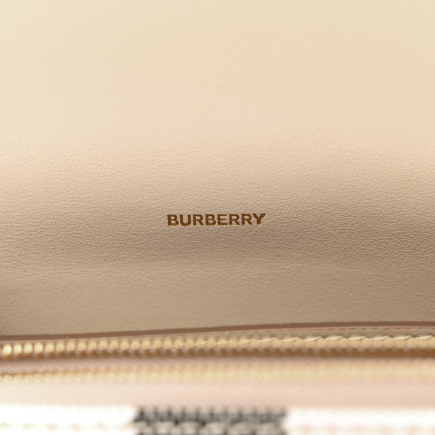 Burberry Canvas Check Hackberry Crossbody Bag Soft Fawn 6 of 12