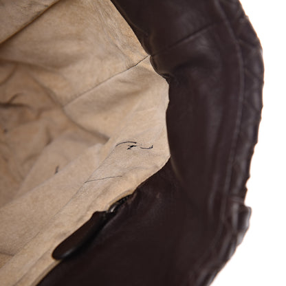 Bottega Veneta Nappa Intrecciato Pleated Tote Ebano 10 of 15