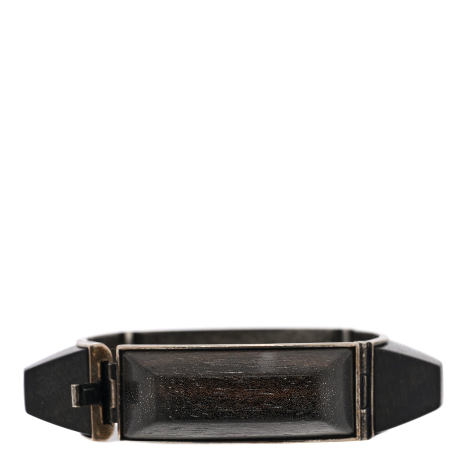Saint Laurent Wooden Bracelet Black 3 of 5