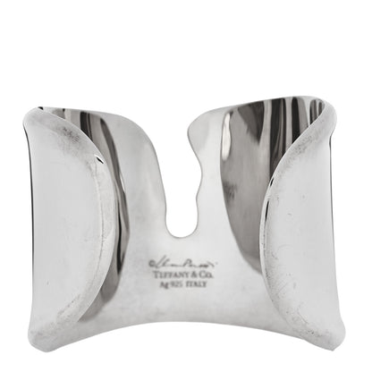 Tiffany Sterling Silver Elsa Peretti Split Cuff 2 of 3