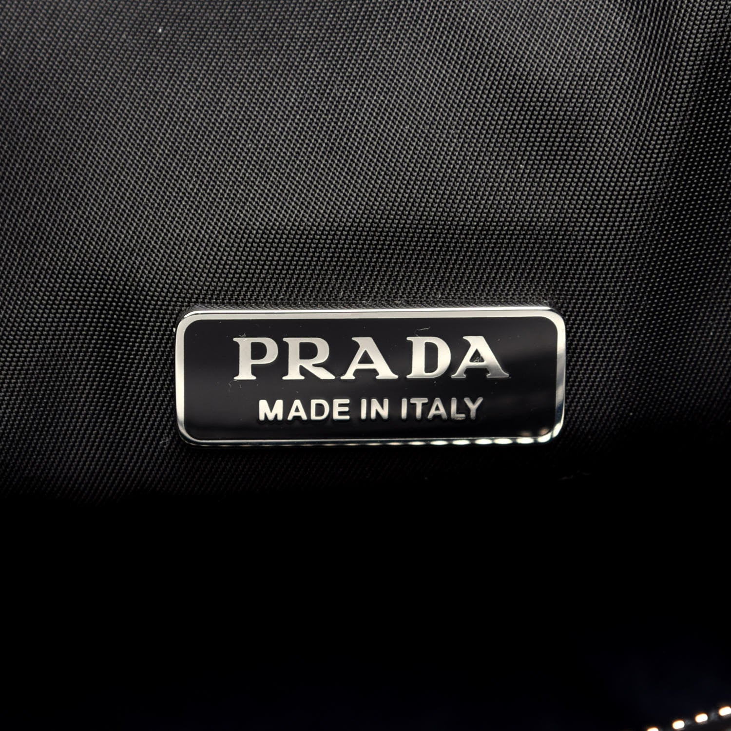 Prada Tessuto Spazzolato Ouverture Bucket Bag Black 7 of 10