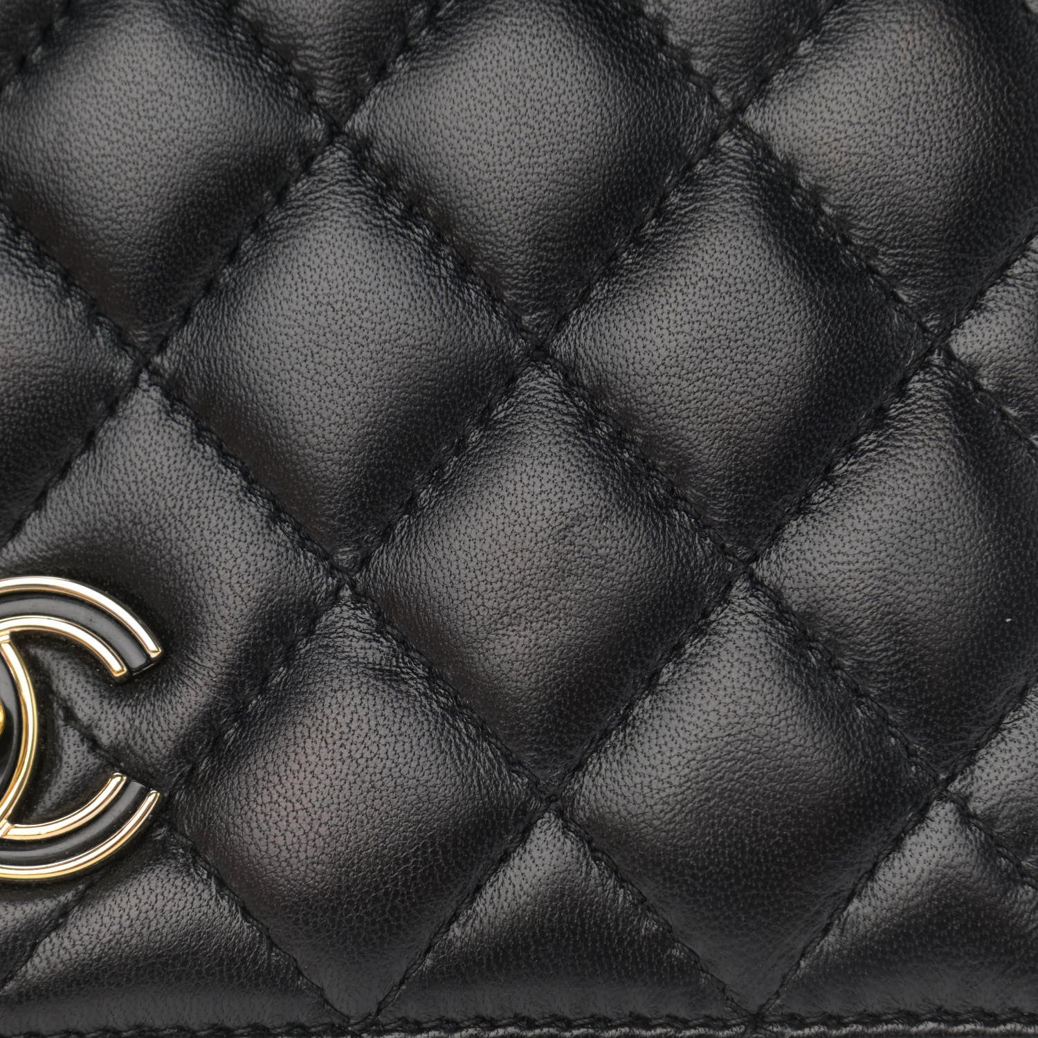 Chanel Lambskin Quilted Small Handle Tied Top Handle Flap Black 14 of 15