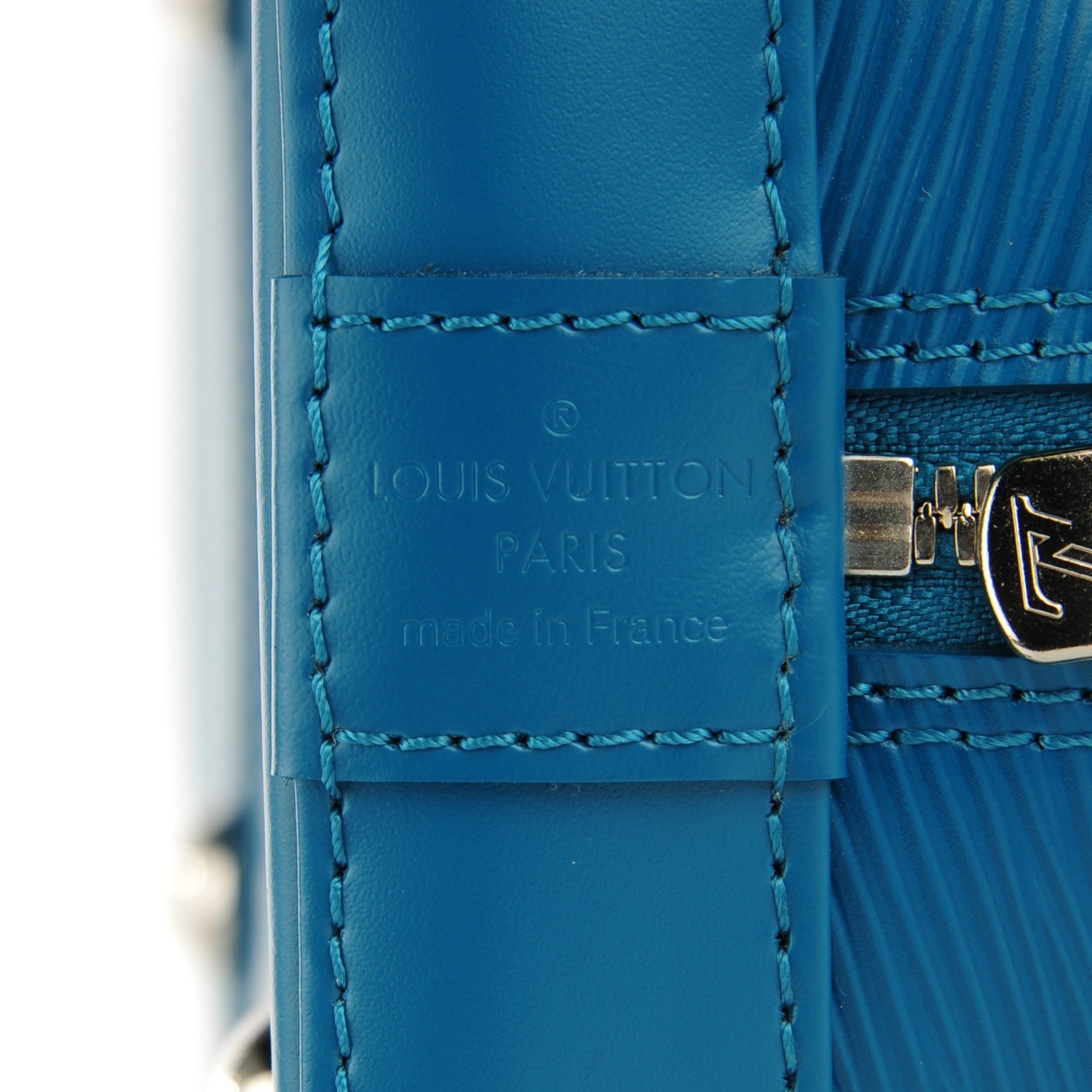 Louis Vuitton Epi Alma PM Cyan 6 of 7