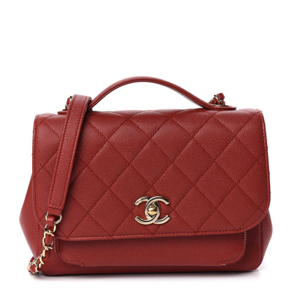 Chanel Caviar Quilted Medium Business Affinity Flap Red 1 of 10