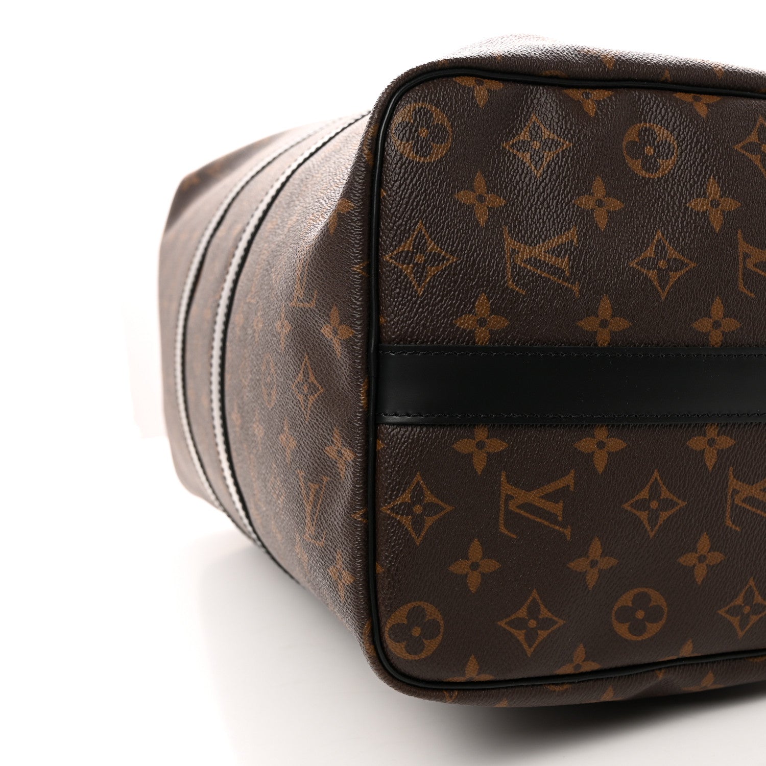 Louis Vuitton Monogram Macassar Keepall Bandouliere 45 6 of 12