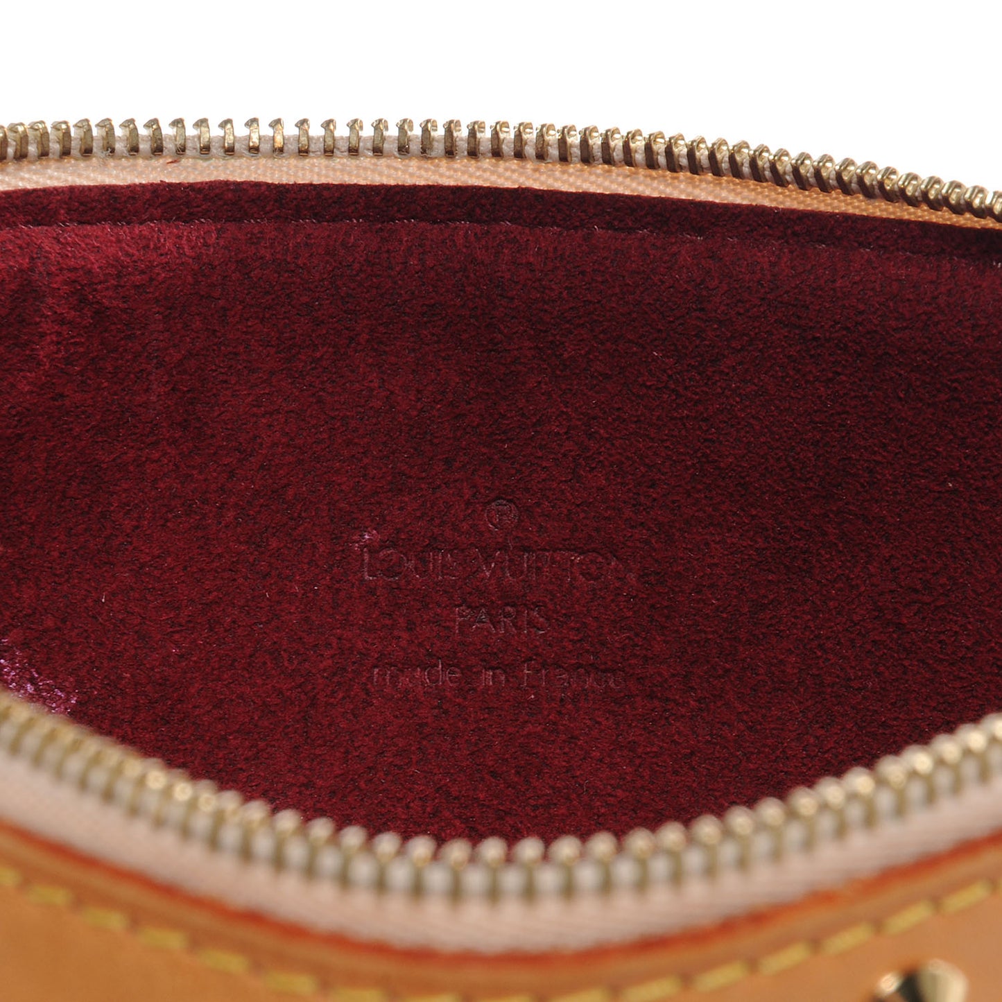 Monogram Multicolor Pochette Accessories White