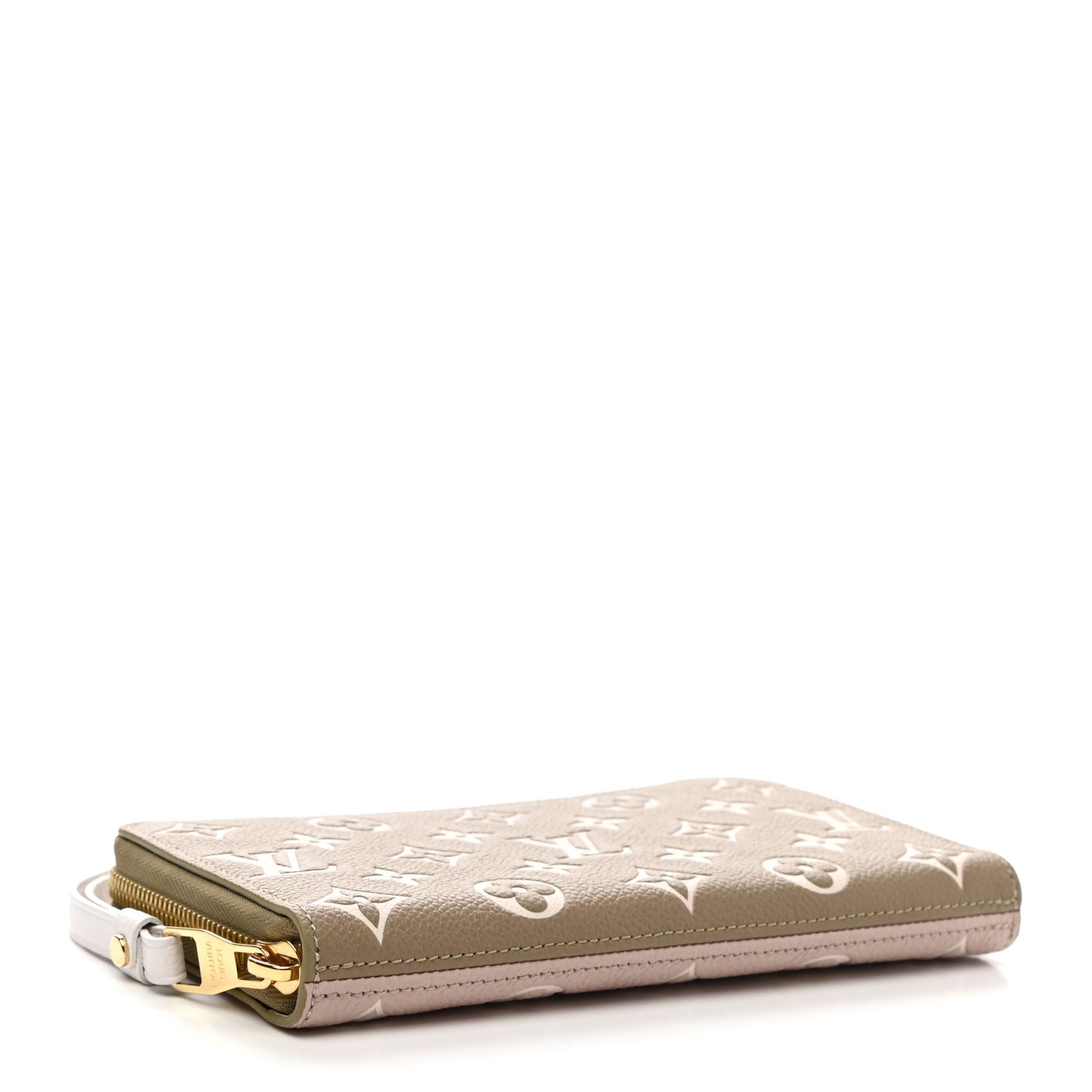 Empreinte Monogram Spring in the City Zippy Wallet Kaki Beige Cream