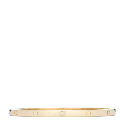 Cartier 18K Yellow Gold Small LOVE Bracelet 17 1 of 5