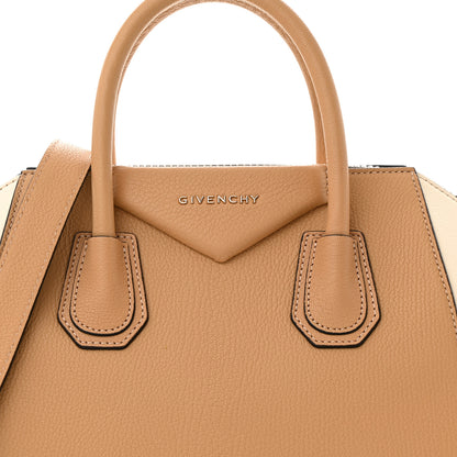 Givenchy Sugar Goatskin Small Bi-Color Antigona Light Beige 8 of 12