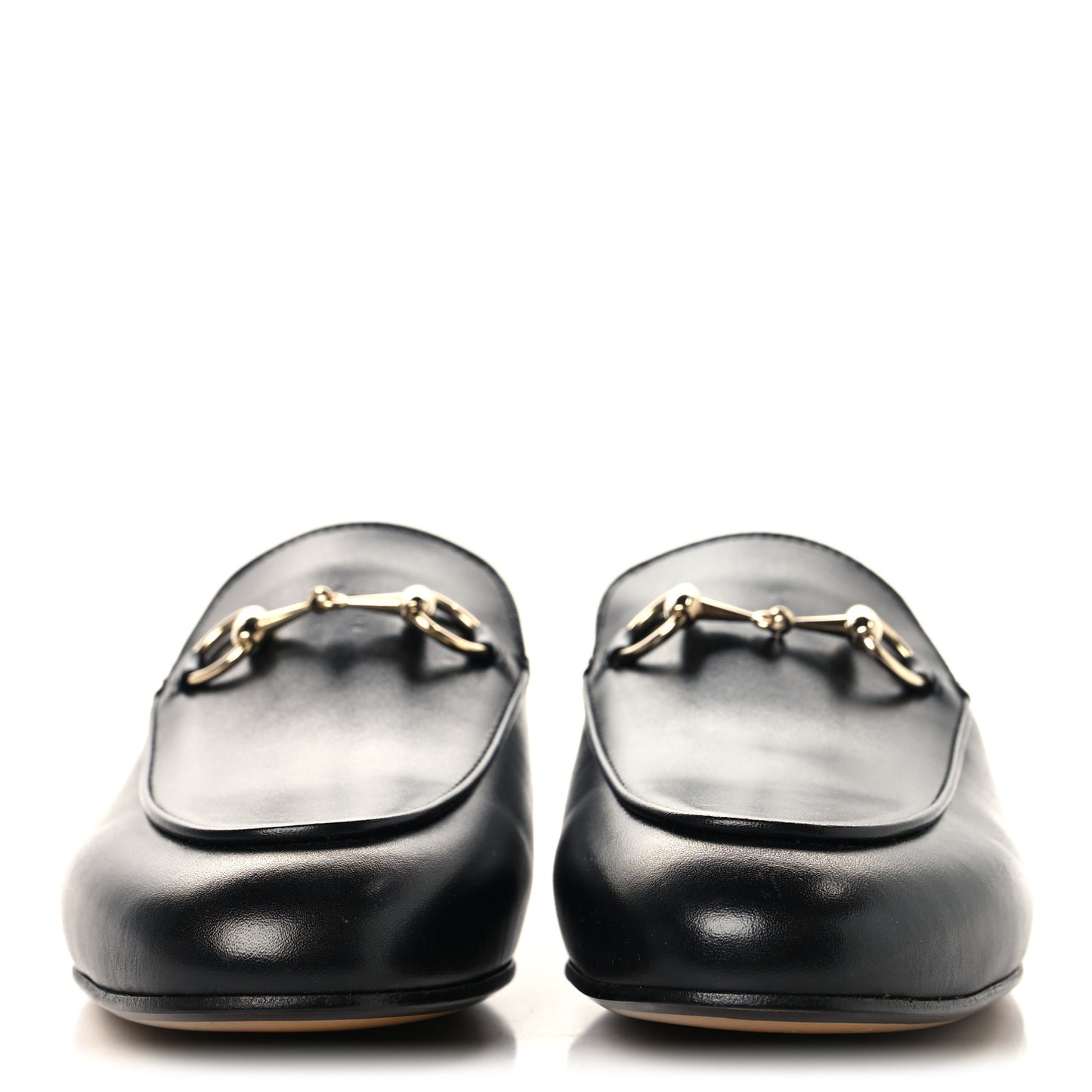 Calfskin Womens Princetown Slippers 37 Black
