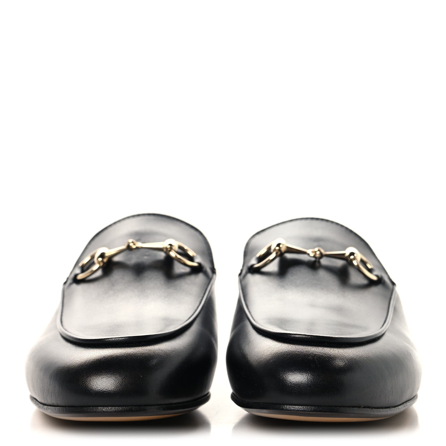 Gucci Calfskin Womens Princetown Slippers 37 Black 3 of 9
