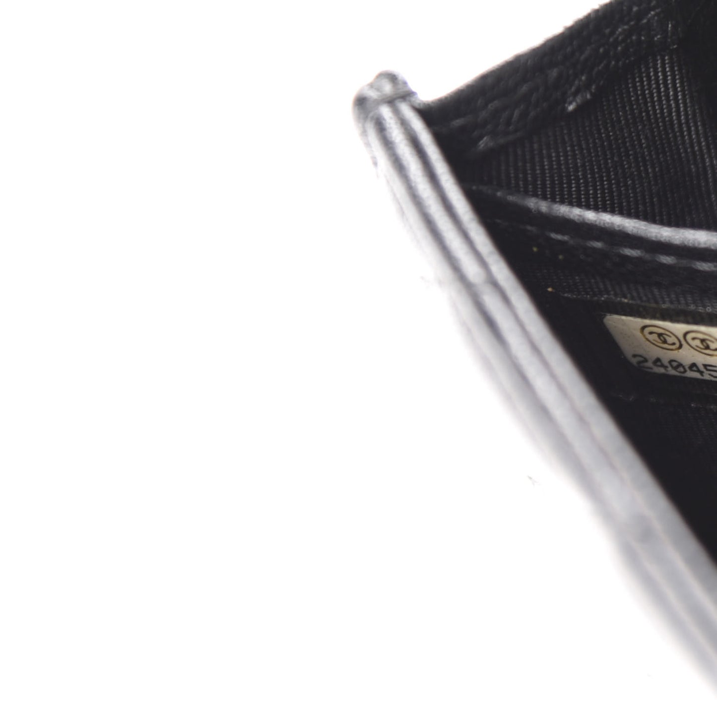 Sheepskin Chevron Quilted 2.55 Reissue Flap Wallet So Black