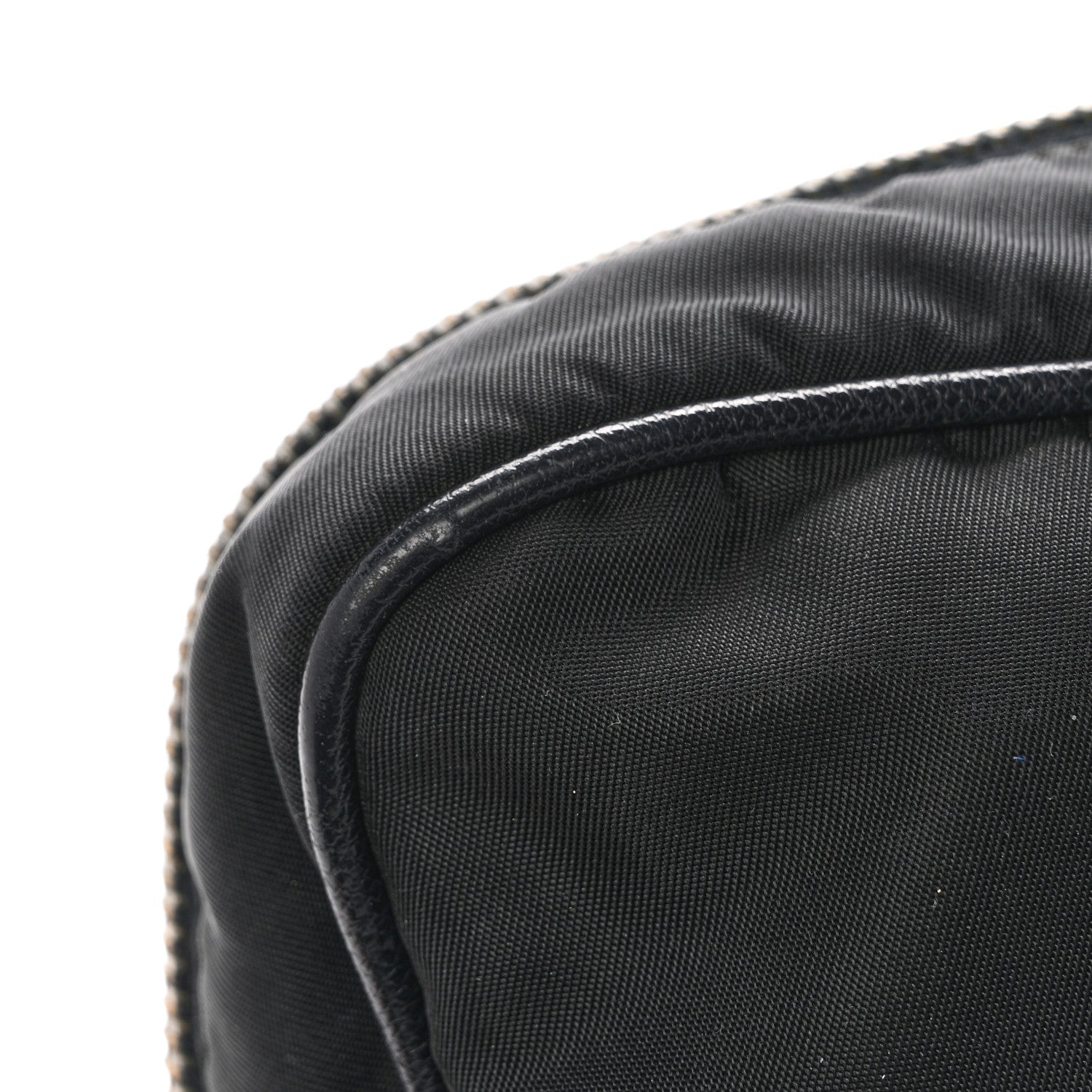 Prada Nylon Saffiano Small Top Handle Bag Black 14 of 14