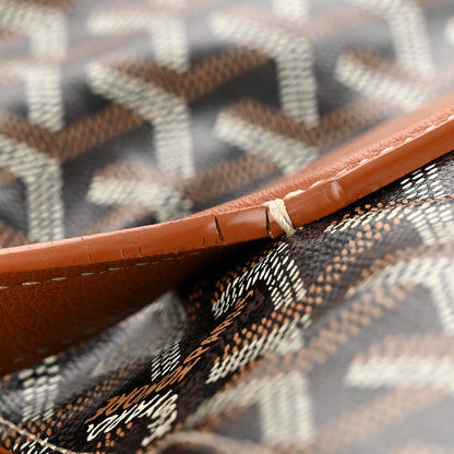 Goyard Goyardine Voltaire Tote Black Gold 12 of 15
