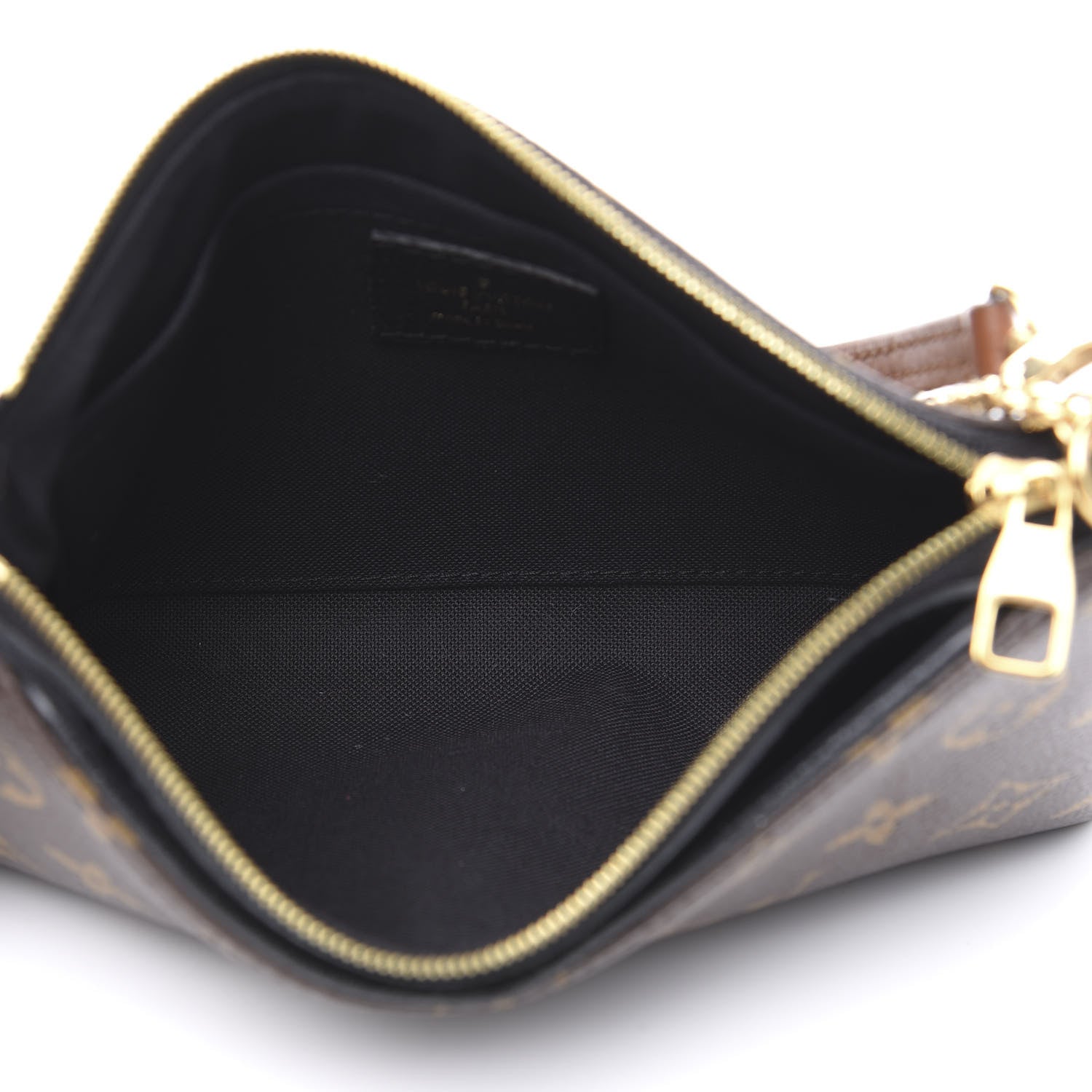 Louis Vuitton Monogram Pallas Clutch Black 5 of 11