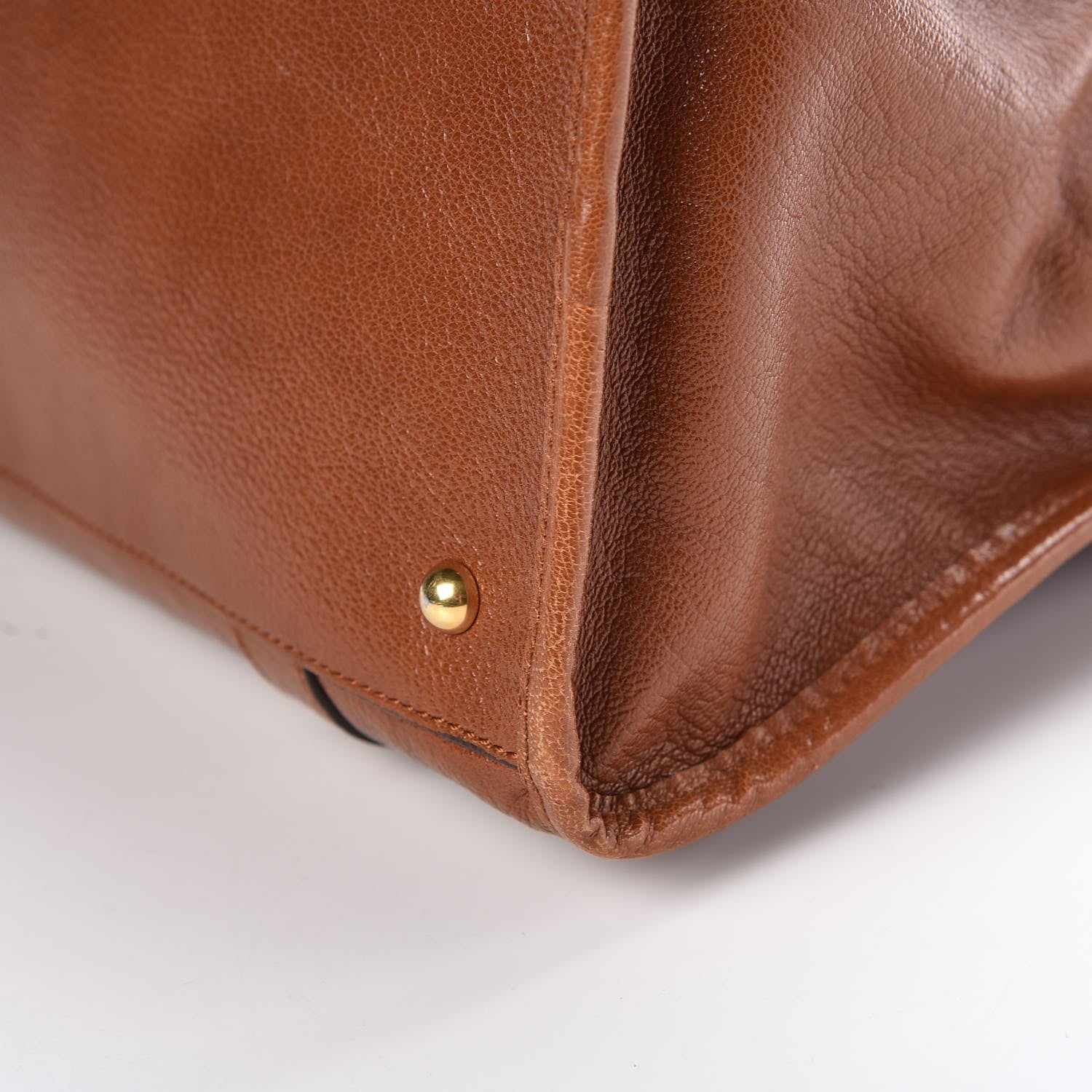 Marc Jacobs Goatskin Large Serengeti Wellington Satchel Chestnut 12 of 12