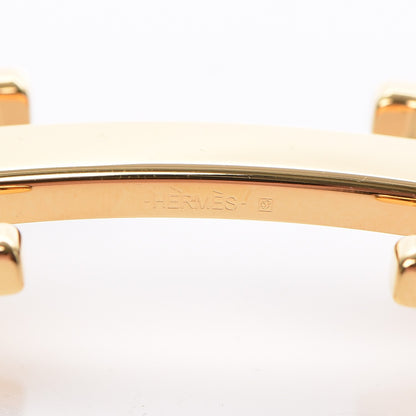 Hermes Polished 32mm H Belt Buckle Gold 5 of 5