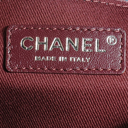 Chanel Goatskin Quilted Large Gentle Boy Flap Navy 6 of 7