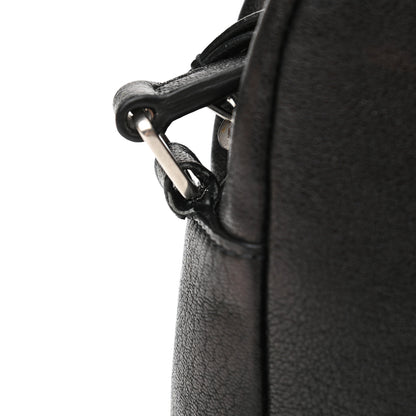 Saint Laurent Lambskin Monogram Embossed Small Lou Camera Bag Black 13 of 18