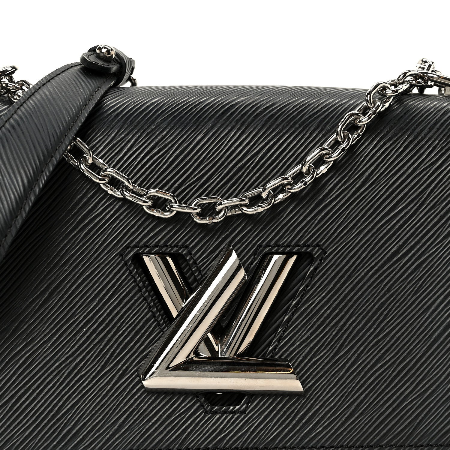 Louis Vuitton Epi Twist Shoulder Bag PM Black 8 of 10