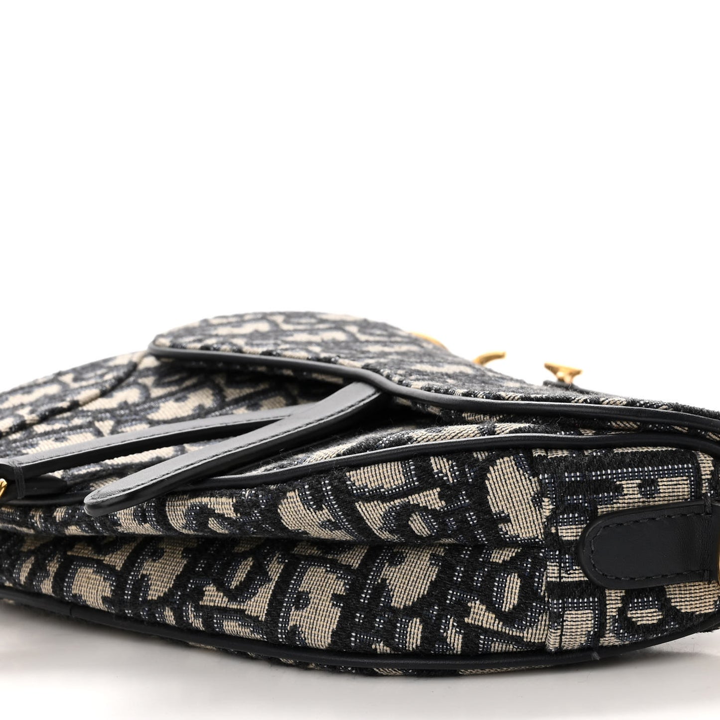 Oblique Mini Saddle Bag Blue