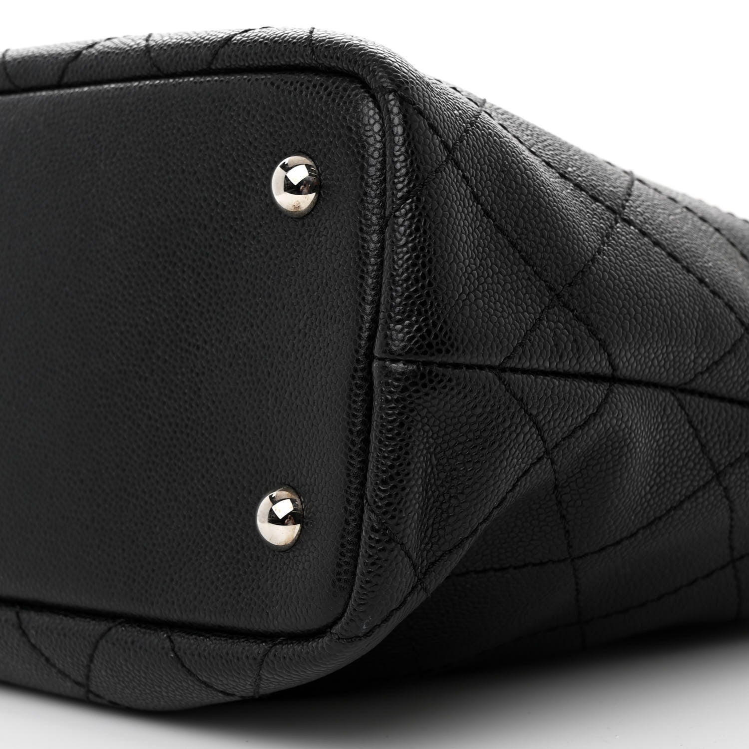 Chanel Grained Calfskin Shopping Fever Tote Black 10 of 10