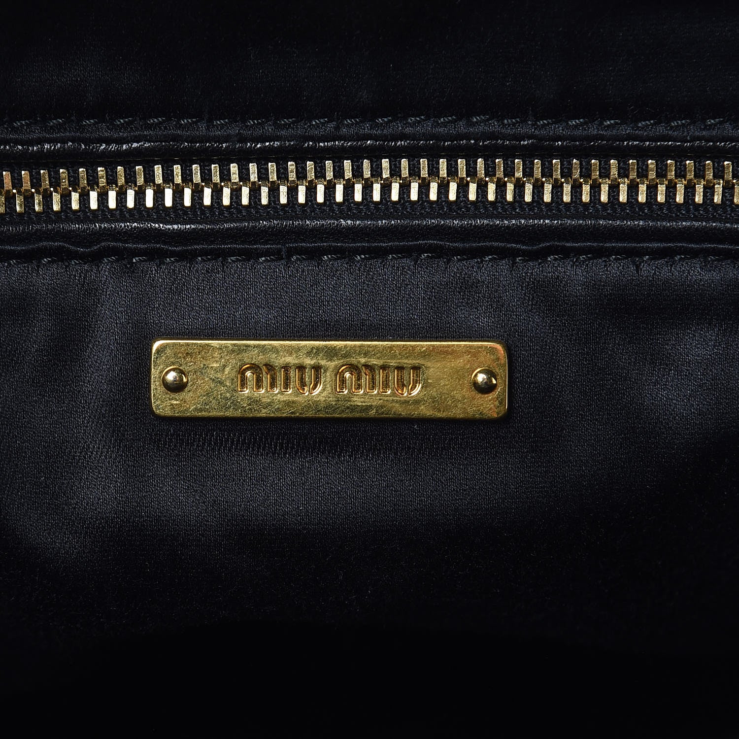 Miu Miu Velluto Froisse Backpack Black 6 of 10