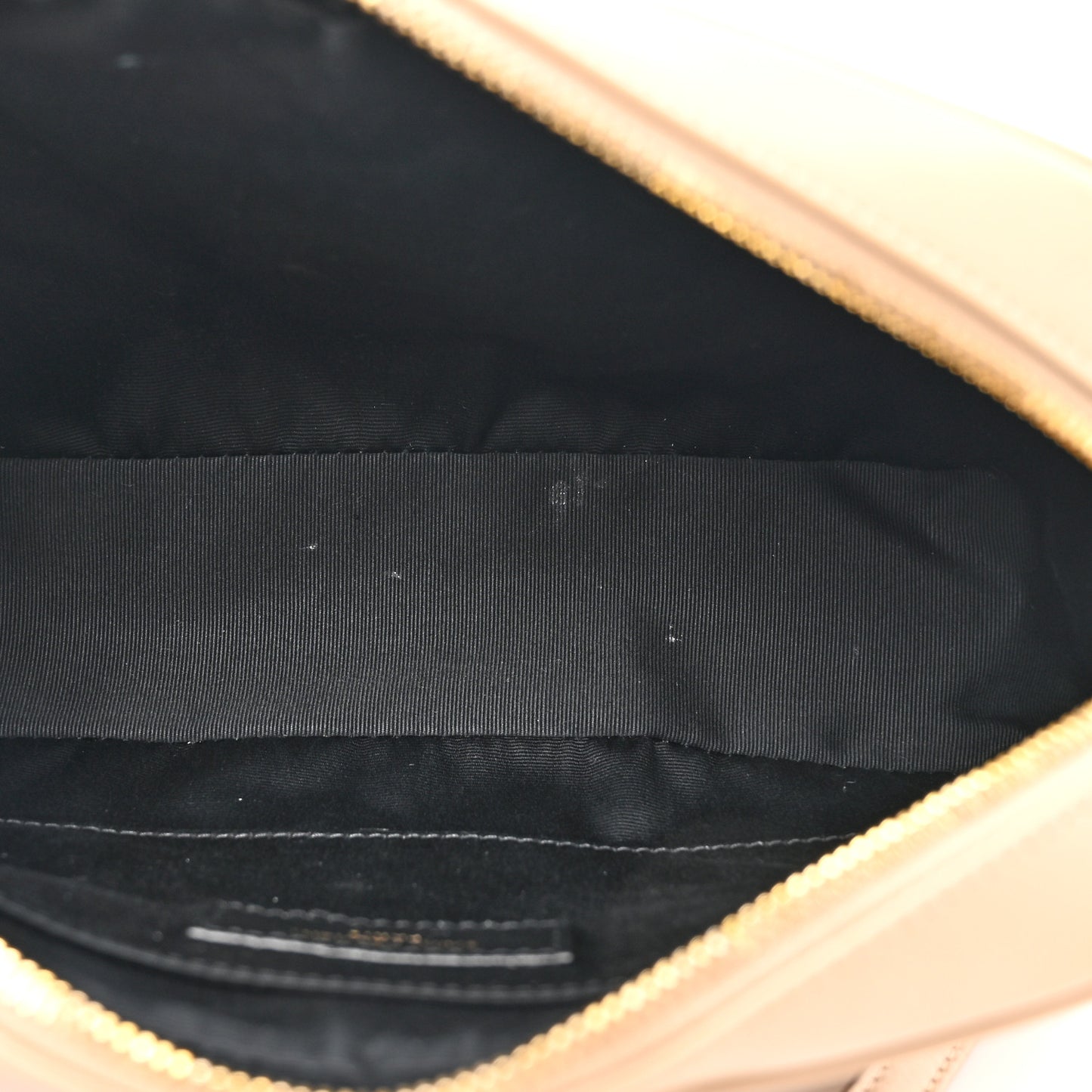 Calfskin Matelasse Monogram Lou Camera Bag Dark Beige