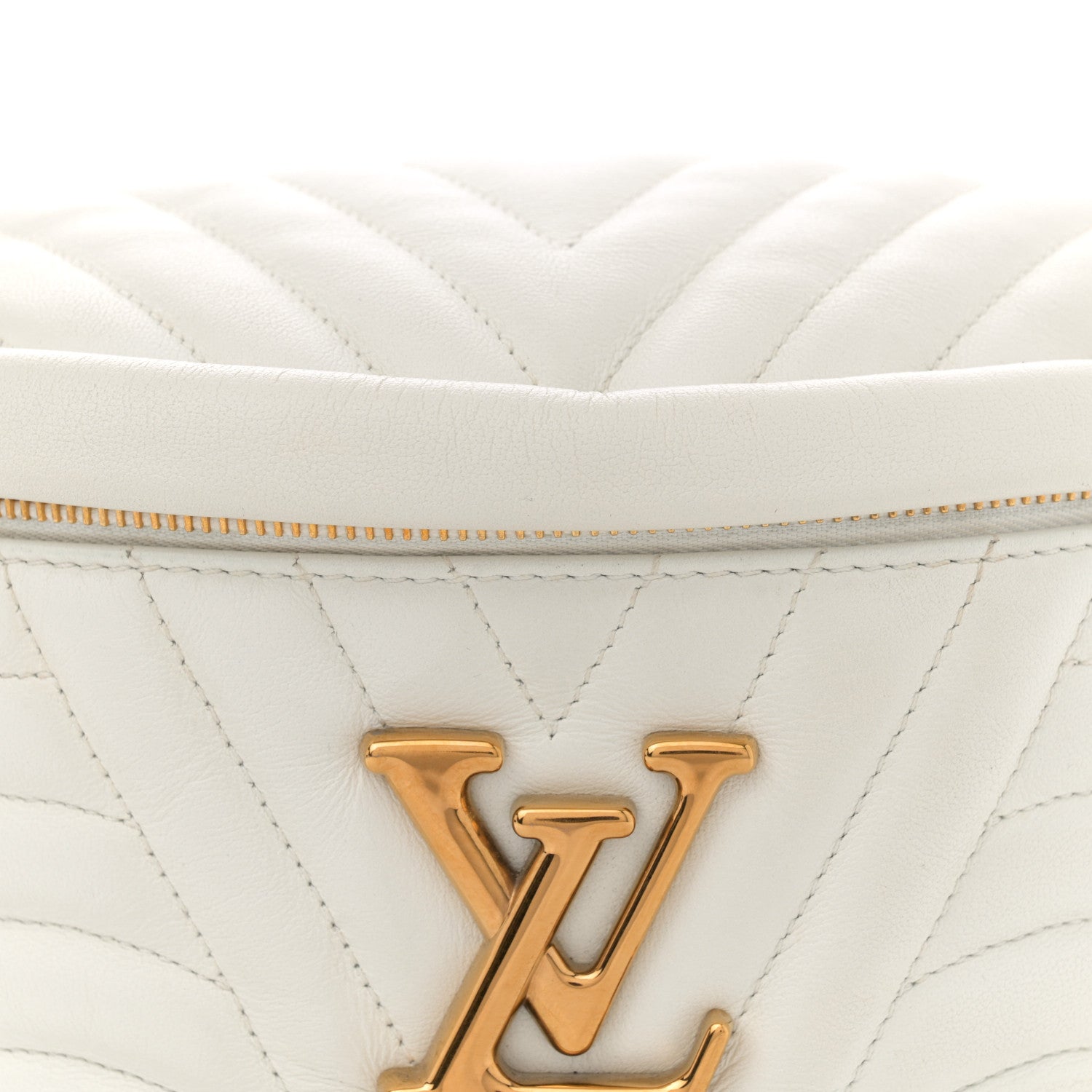 Louis Vuitton Calfskin New Wave Bumbag Snow 8 of 12