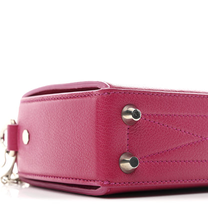 Alexander McQueen Silky Amish Grain Calfskin Box Shoulder Bag 19 Pink 10 of 11