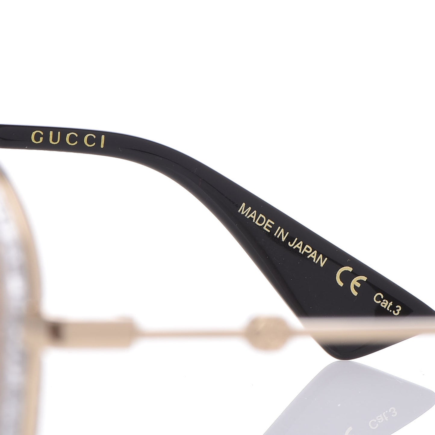Glitter Aviator Sunglasses GG0062S Silver