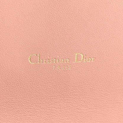 Christian Dior Goatskin Saddle Long Wallet With Chain Rose Des Vent 7 of 14