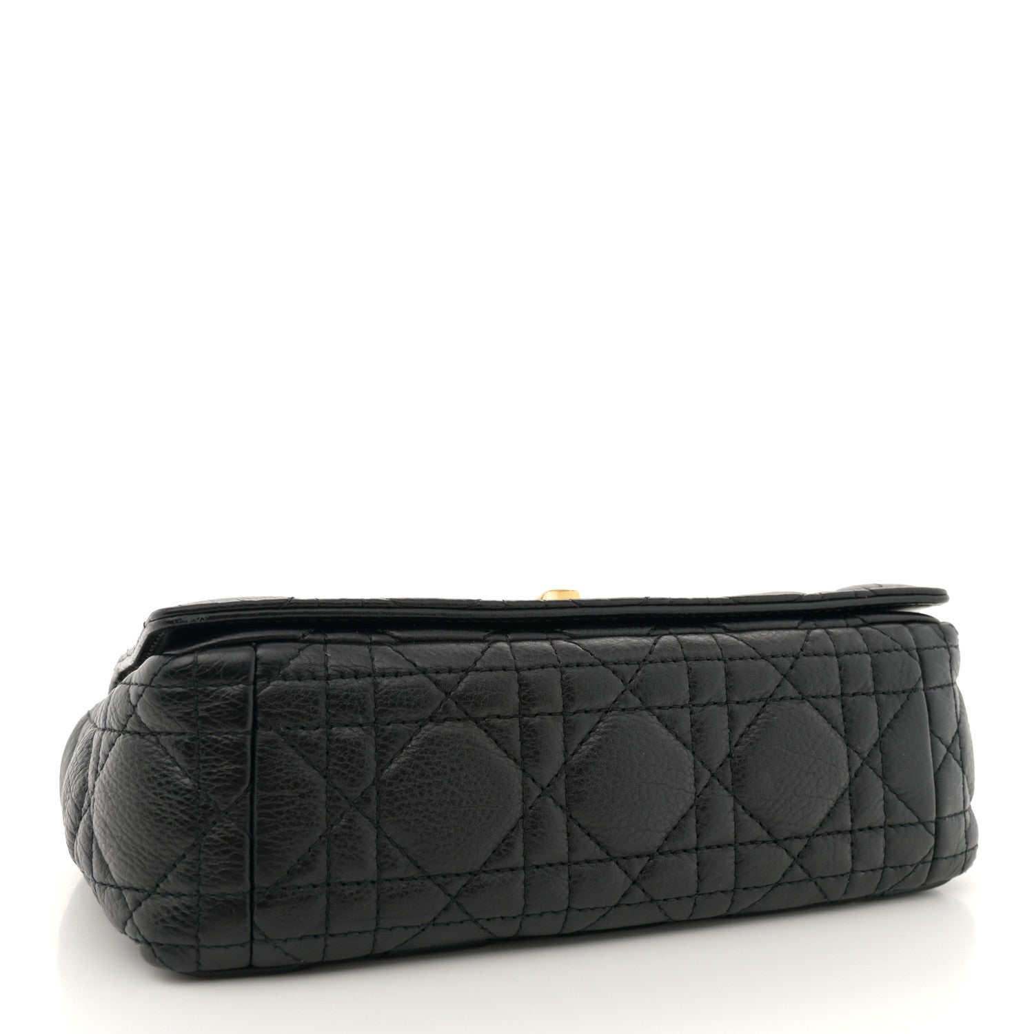 Christian Dior Calfskin Cannage Small Caro Bag Black 4 of 12