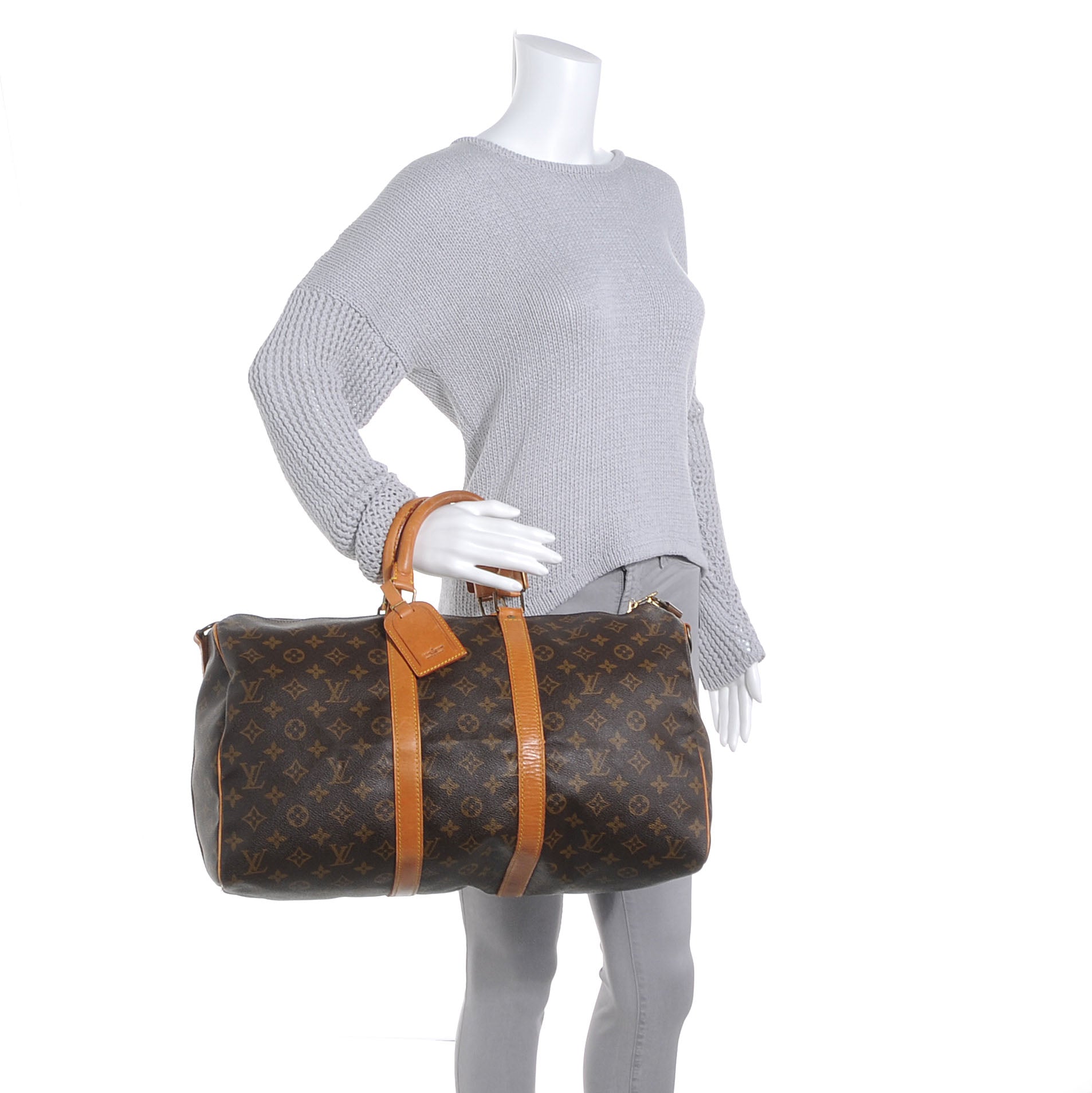 Louis Vuitton Monogram Keepall Bandouliere 45 2 of 9