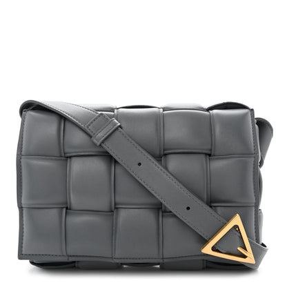 Bottega Veneta Nappa Maxi Intreccio Padded Cassette Crossbody Bag Thunder 1 of 10