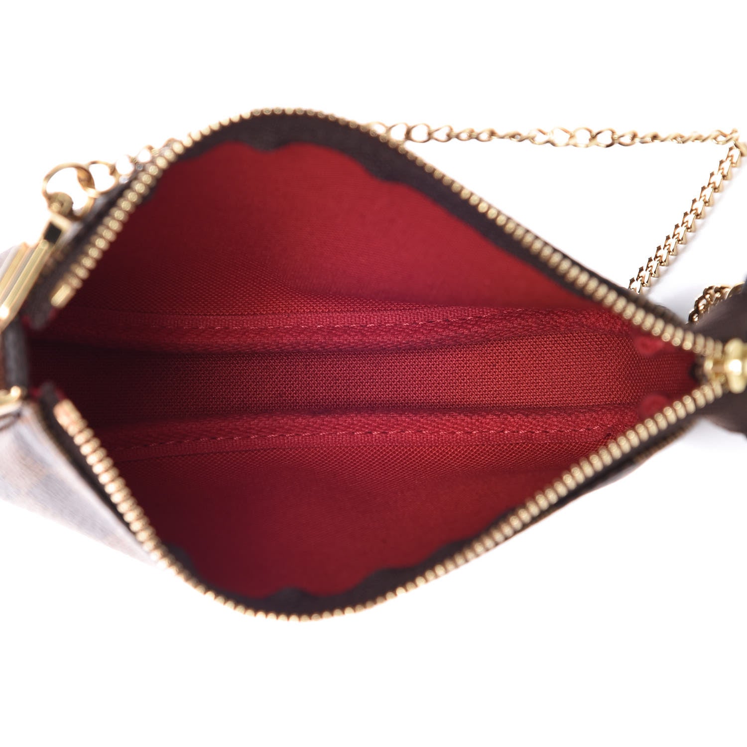 Louis Vuitton Damier Ebene Mini Pochette Accessories 5 of 8