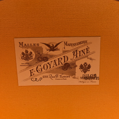 Goyard Goyardine Alto Hatbox Burgundy 6 of 8