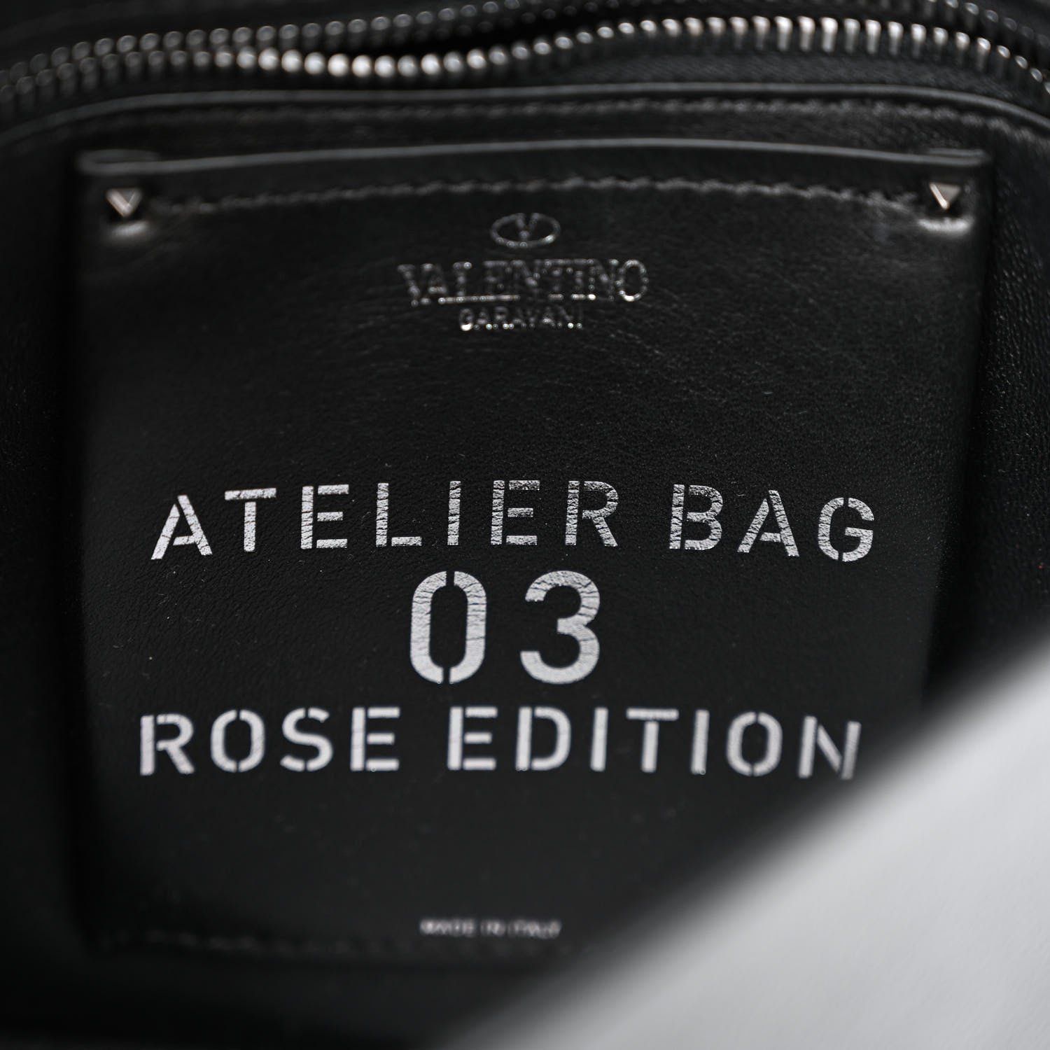 Valentino Garavani Nappa Atelier 03 Rose Edition Small Flap Crossbody Bag Black 6 of 12