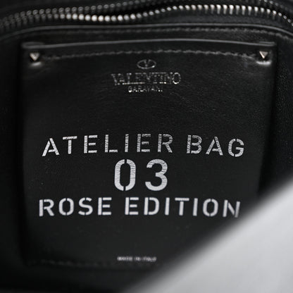Valentino Garavani Nappa Atelier 03 Rose Edition Small Flap Crossbody Bag Black 6 of 12