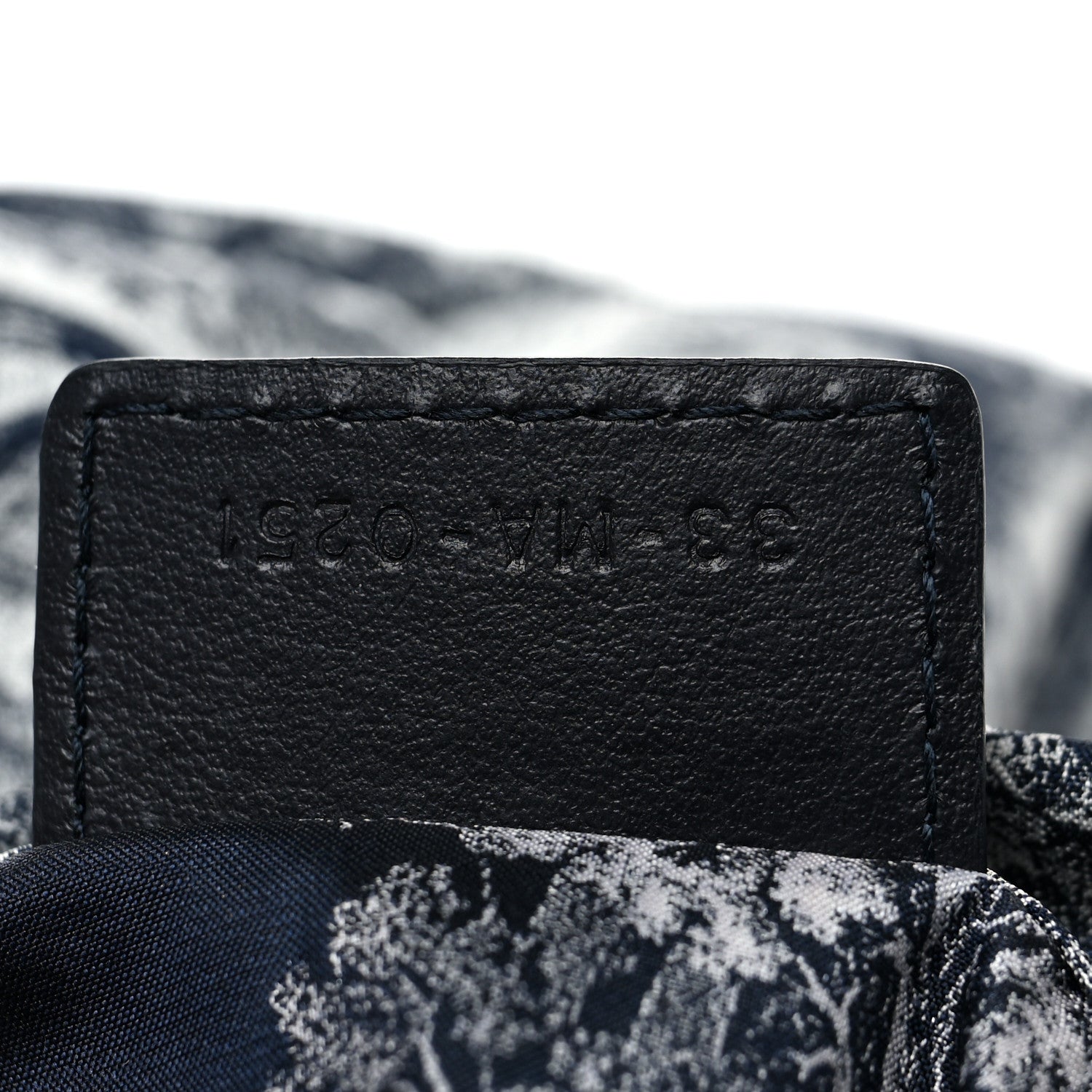 Christian Dior Technical Fabric Embroidered Toile De Jouy Sauvage DiorTravel Pouch Blue 7 of 10