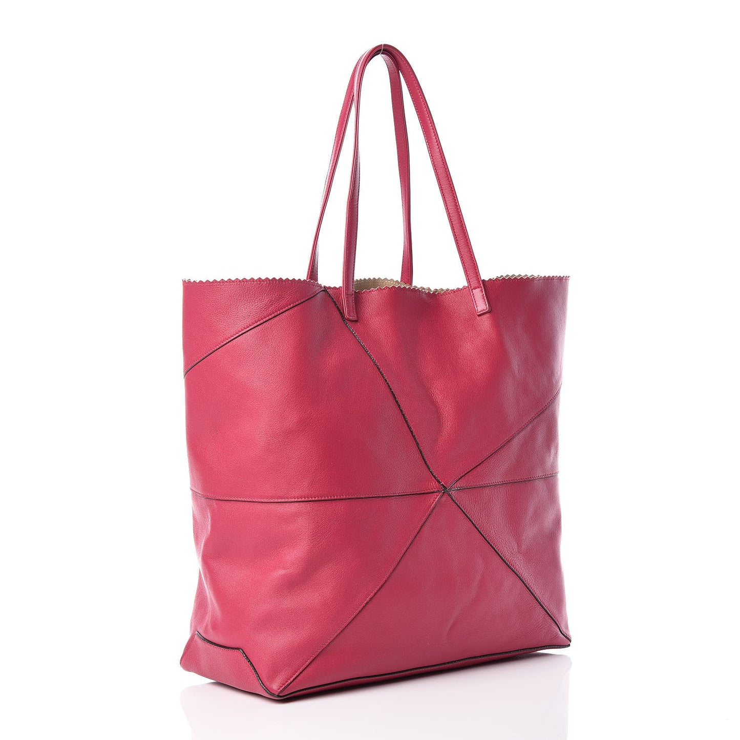 Nappa Lia Origami Tote Pink
