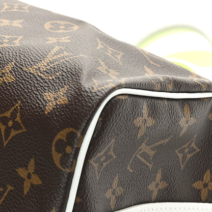 Louis Vuitton Monogram LV Match Speedy Bandouliere 25 White 8 of 10