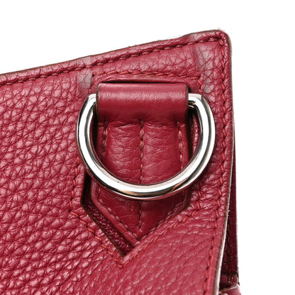 Hermes Taurillon Clemence Jypsiere 34 Rubis 15 of 17