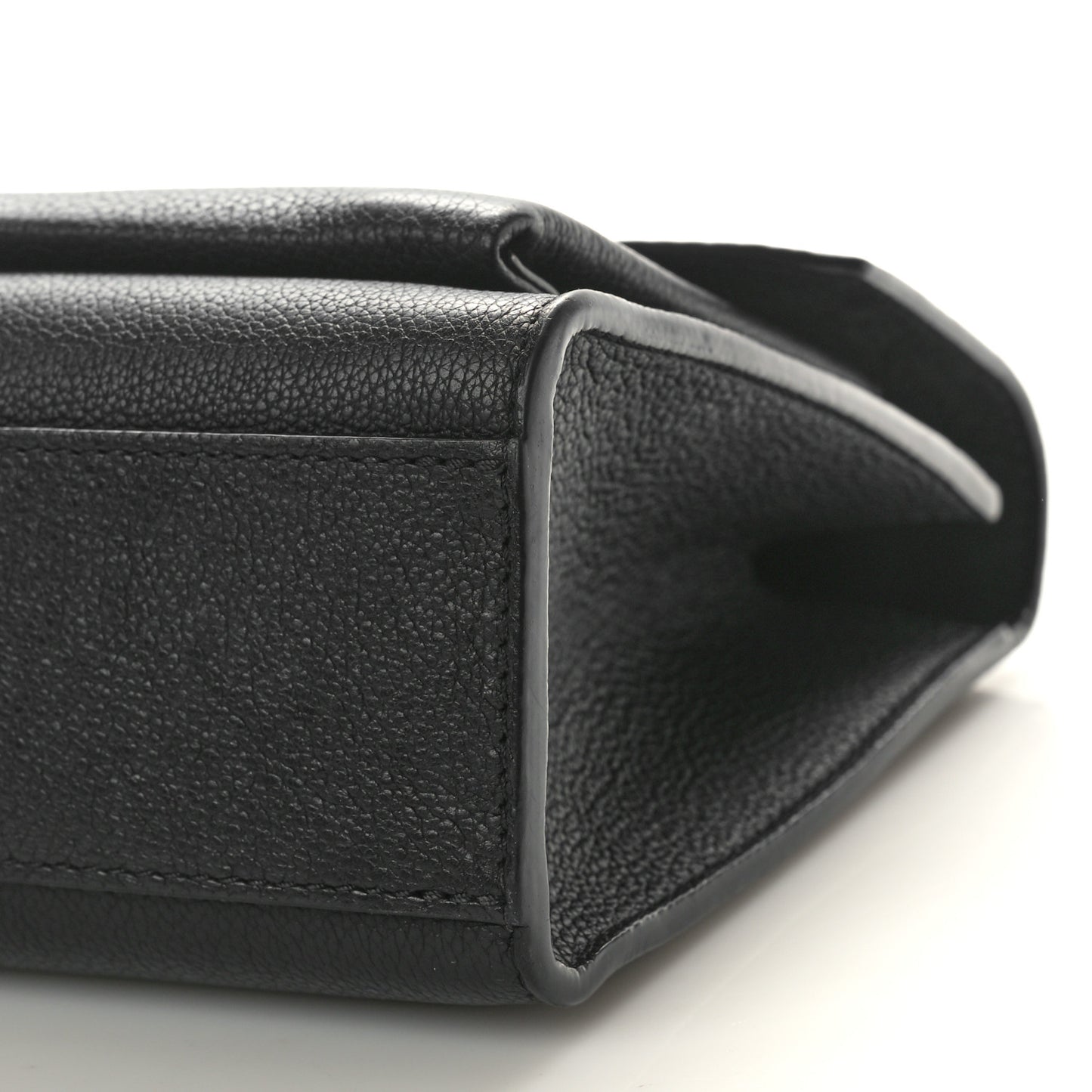 Soft Calfskin My Lockme Chain Bag BB Black