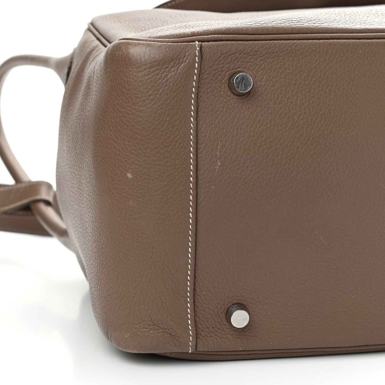Hermes Taurillon Clemence Lindy 34 Etoupe 8 of 15
