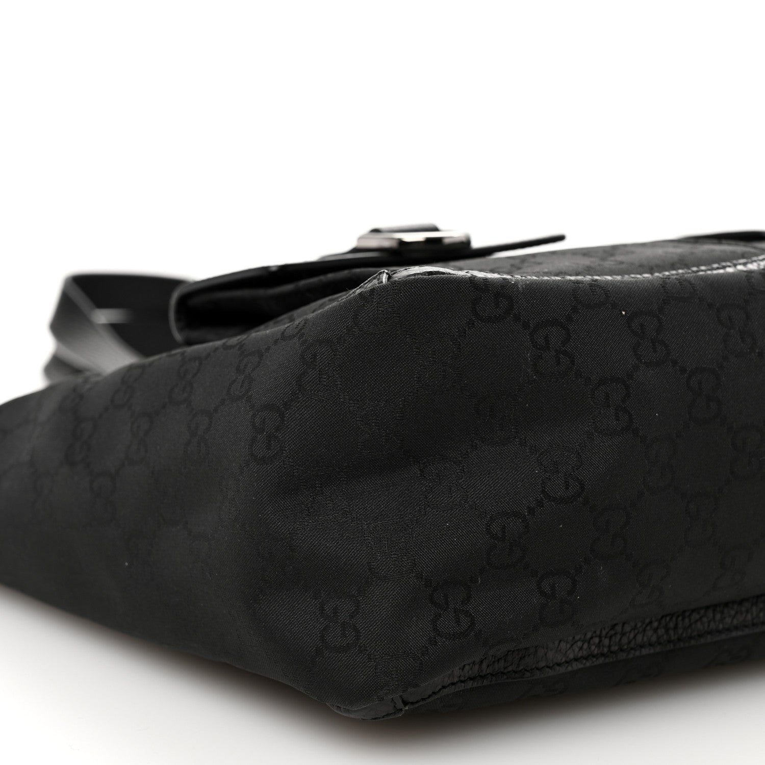 Gucci Monogram Abbey D Ring Tote Black 9 of 10