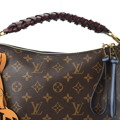Louis Vuitton Monogram Beaubourg Hobo Mini Bordeaux Red Peach Safran Blue Jean Blue 9 of 9