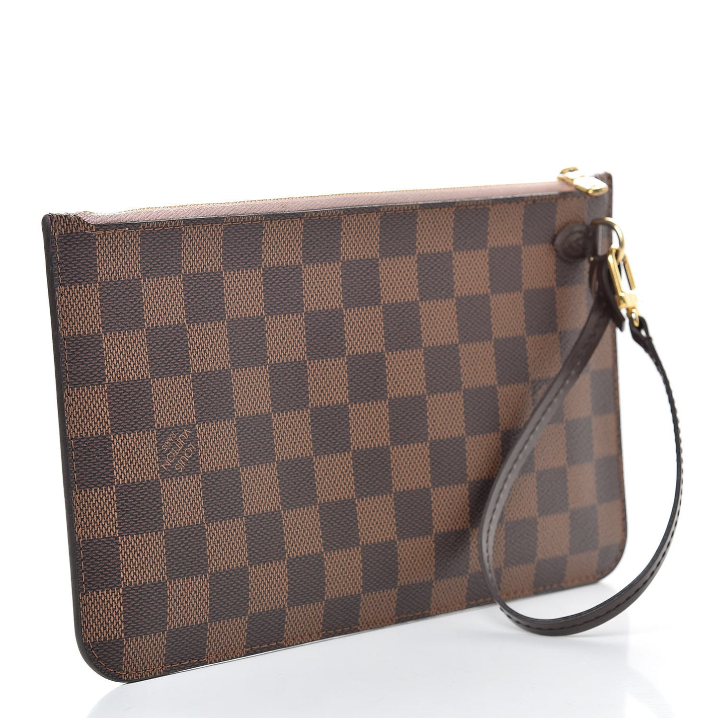 Damier Ebene Neverfull MM GM Pochette Rose Ballerine