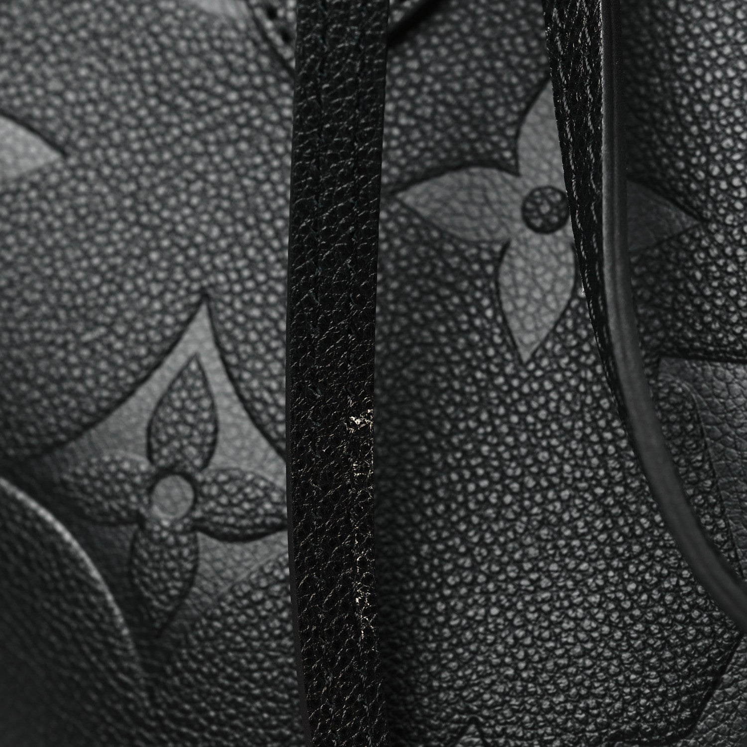 Louis Vuitton Empreinte Monogram Giant Neverfull MM Black 10 of 10