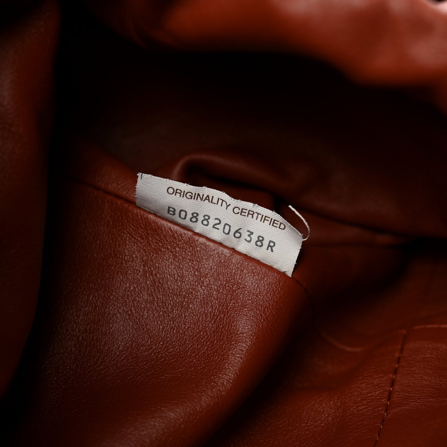 Smooth Butter Calf The Pouch Oversized Clutch Rust